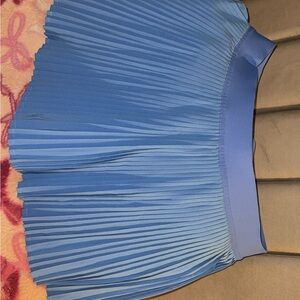 Pool party Blue Pleated Lulu lemon skirt.